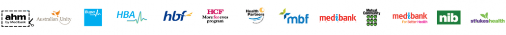 Health funds accepted at Hip to Toe: ahm, Australian Unity, HBA, HBF, HCF, mbf, Medibank, NIB and more